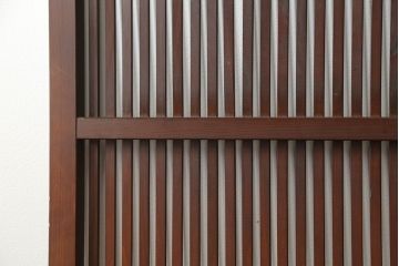 古民具・骨董 シンプルな格子戸1枚(和風建具)