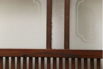 古民具・骨董 シンプルな格子戸1枚(和風建具)
