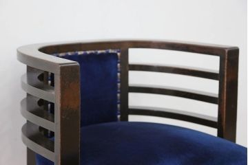 アンティーク家具　大正ロマン 古いナラ材の重厚な回転椅子(ドクターチェア、回転イス)