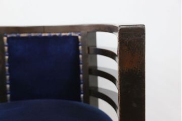 アンティーク家具　大正ロマン 古いナラ材の重厚な回転椅子(ドクターチェア、回転イス)