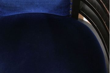 アンティーク家具　大正ロマン 古いナラ材の重厚な回転椅子(ドクターチェア、回転イス)