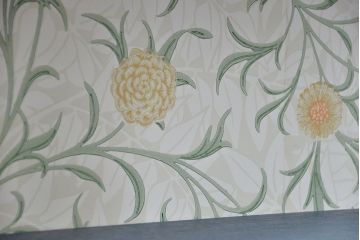 アンティーク家具　アンティークペイント 上質な作りのブックケース(本箱、食器棚、キャビネット)