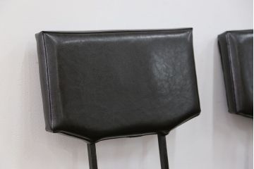 アンティーク家具　アンティーク 重量感のある鉄脚の椅子　2脚セット(2)　(イス)