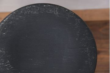 アンティーク家具　アンティークペイント かわいい丸椅子(スツール、丸椅子)