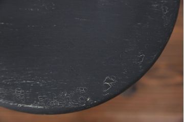 アンティーク家具　アンティークペイント かわいい丸椅子(スツール、丸椅子)