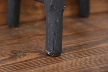 アンティーク家具　アンティークペイント かわいい丸椅子(スツール、丸椅子)