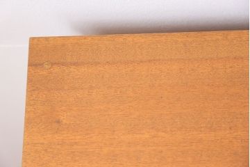 アンティーク家具　アンティーク 引き出し付き薄型脚付き収納棚(2)(キャビネット)