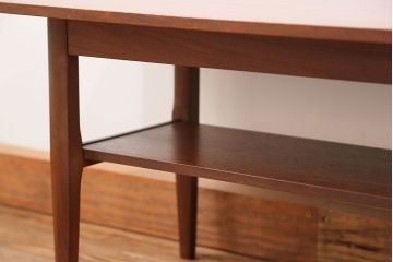 ヴィンテージ家具　北欧ビンテージ　チーク材センターテーブル(1)(コーヒーテーブル)