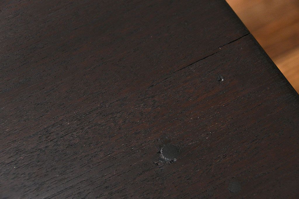 アンティーク家具　アンティーク 特大 両面引き出しのシックな作業台(ダイニングテーブル)