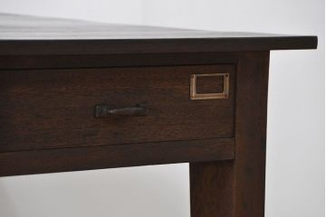 アンティーク家具　アンティーク 特大 両面引き出しのシックな作業台(ダイニングテーブル)