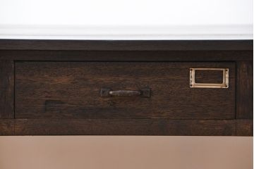 アンティーク家具　アンティーク 特大 両面引き出しのシックな作業台(ダイニングテーブル)