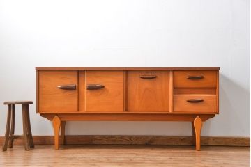 北欧家具 ビンテージ サイドボード(リビングボード)
