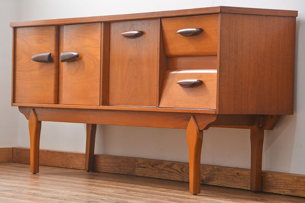 北欧家具 ビンテージ サイドボード(リビングボード)