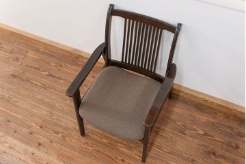 ヴィンテージ家具　昭和レトロ 1970年頃 ビンテージアームチェア(椅子、イス)