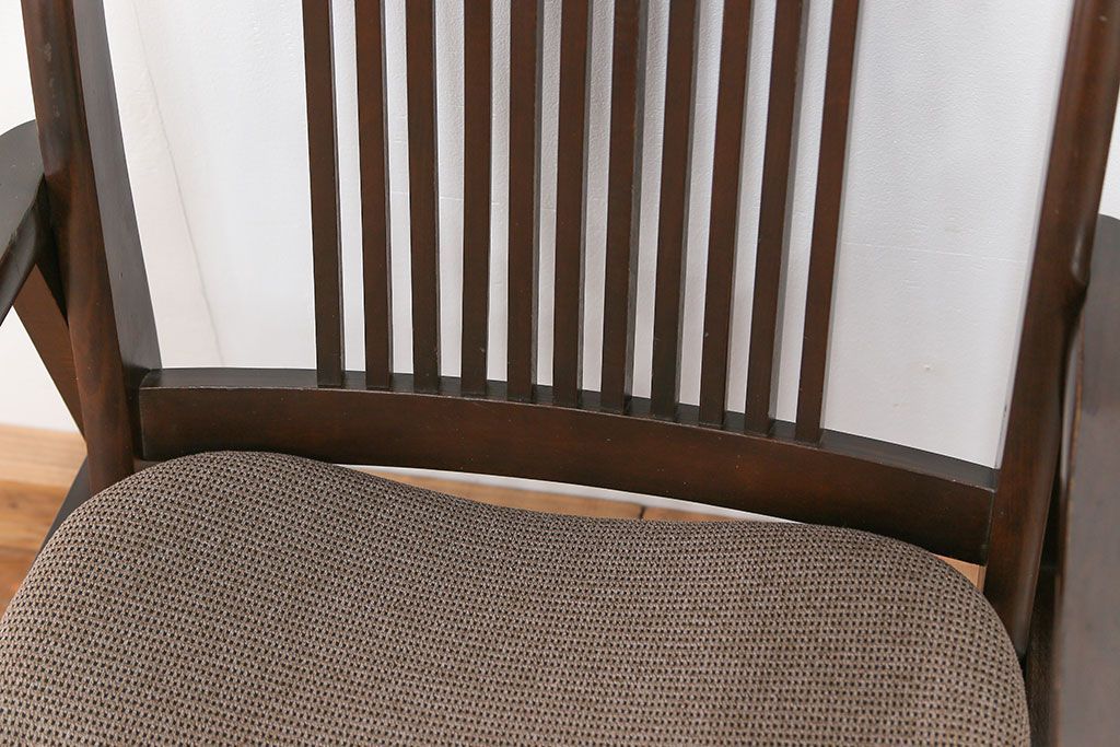 ヴィンテージ家具　昭和レトロ 1970年頃 ビンテージアームチェア(椅子、イス)