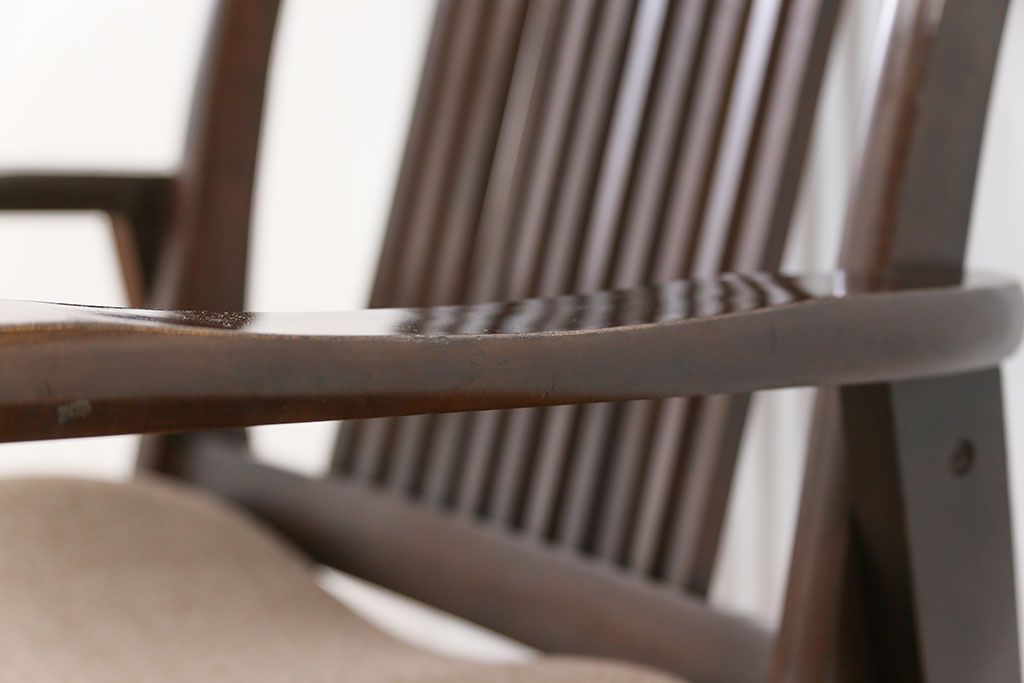 ヴィンテージ家具　昭和レトロ 1970年頃 ビンテージアームチェア(椅子、イス)