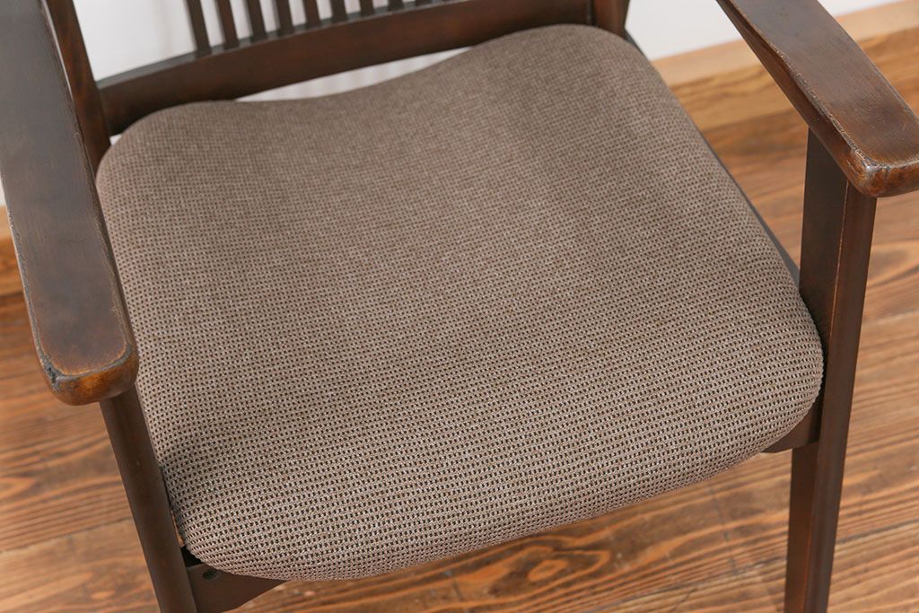 ヴィンテージ家具　昭和レトロ 1970年頃 ビンテージアームチェア(椅子、イス)