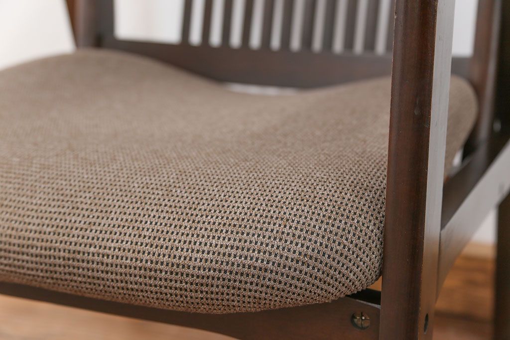 ヴィンテージ家具　昭和レトロ 1970年頃 ビンテージアームチェア(椅子、イス)