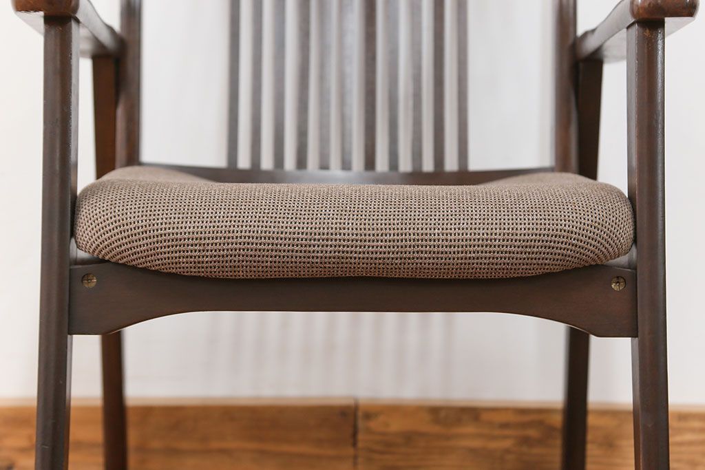 ヴィンテージ家具　昭和レトロ 1970年頃 ビンテージアームチェア(椅子、イス)