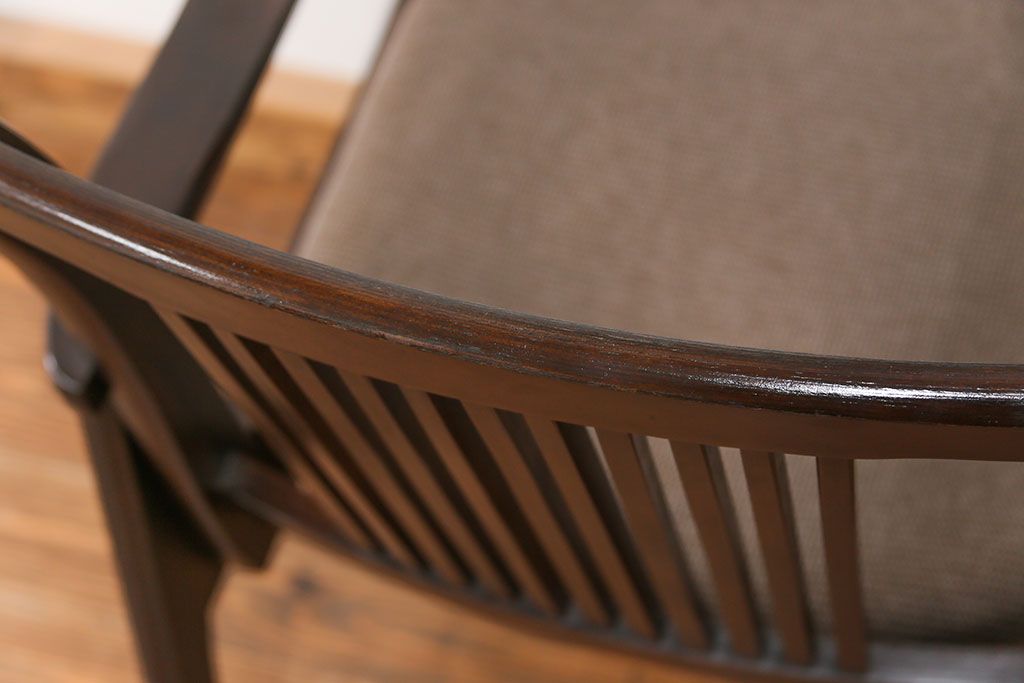 ヴィンテージ家具　昭和レトロ 1970年頃 ビンテージアームチェア(椅子、イス)