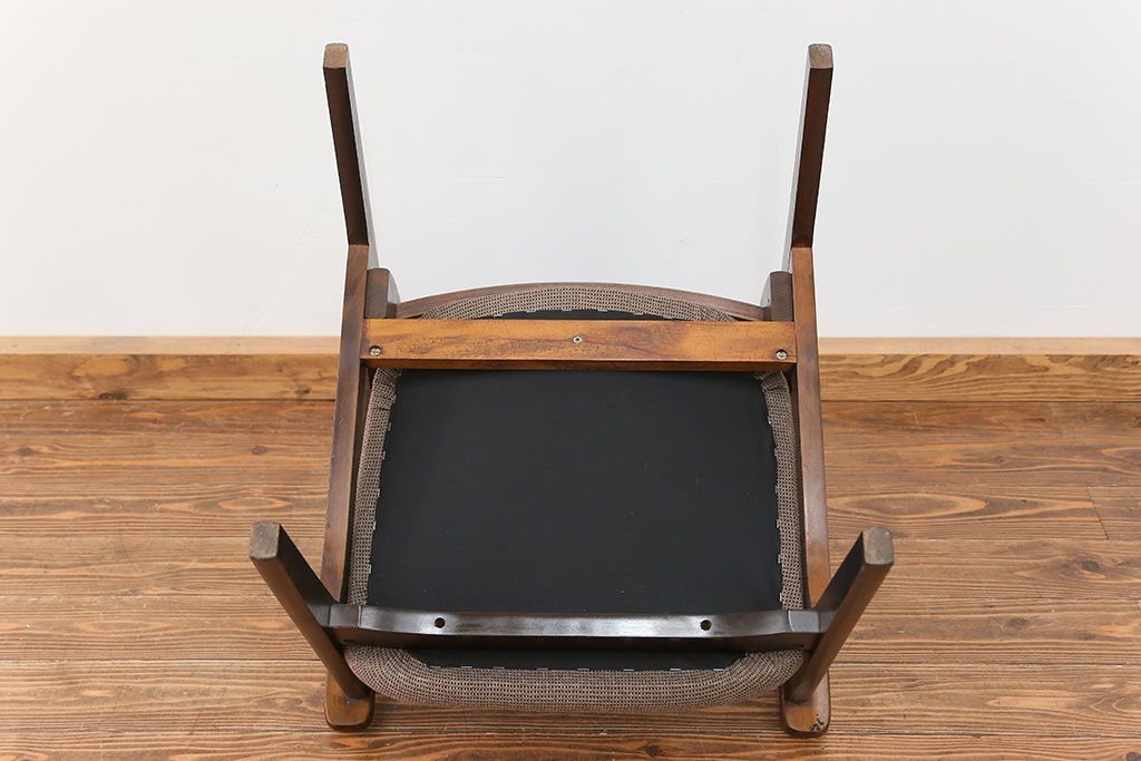 ヴィンテージ家具　昭和レトロ 1970年頃 ビンテージアームチェア(椅子、イス)