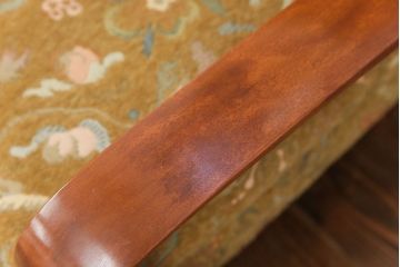 レトロ家具　昭和レトロ 1960〜70年代　かわいい一人掛けソファ(1)(シングルソファ、椅子、アームチェア、イス)