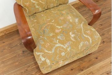 レトロ家具　昭和レトロ 1960〜70年代　かわいい一人掛けソファ(1)(シングルソファ、椅子、アームチェア、イス)