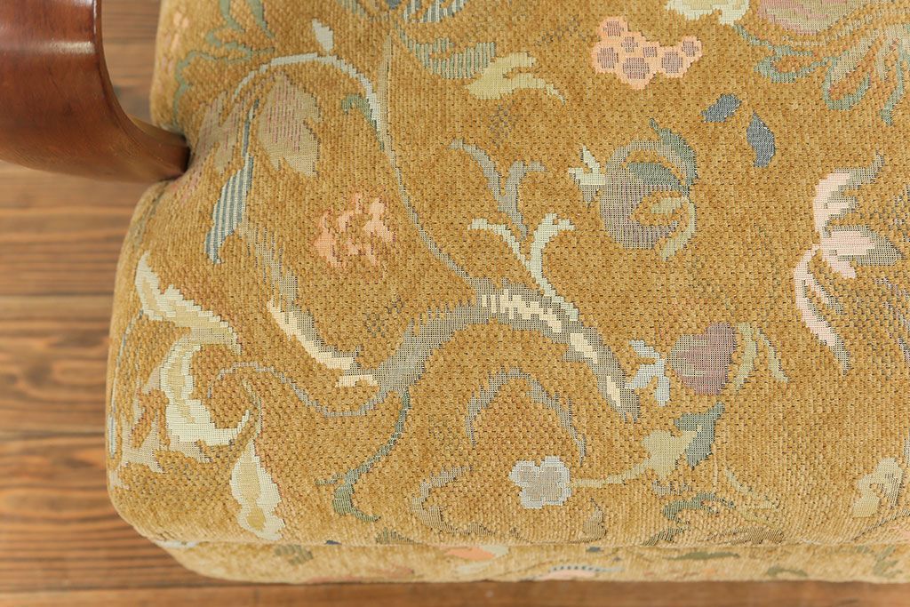 レトロ家具　昭和レトロ 1960〜70年代　かわいい一人掛けソファ(1)(シングルソファ、椅子、アームチェア、イス)