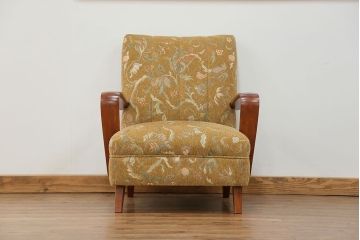 レトロ家具　昭和レトロ 1960〜70年代　かわいい一人掛けソファ(2)(椅子・アームチェア・イス)