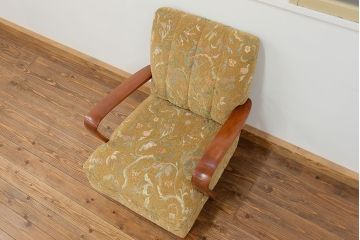 レトロ家具　昭和レトロ 1960〜70年代　かわいい一人掛けソファ(2)(椅子・アームチェア・イス)