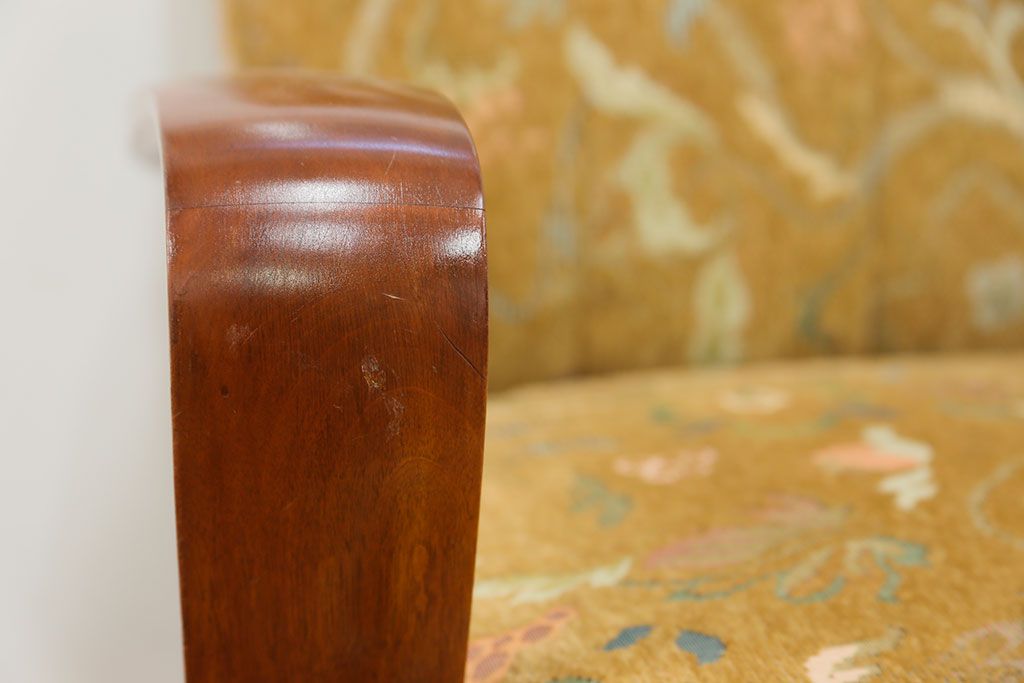 レトロ家具　昭和レトロ 1960〜70年代　かわいい一人掛けソファ(2)(椅子・アームチェア・イス)