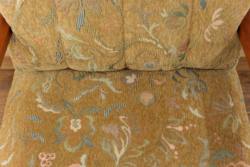 レトロ家具　昭和レトロ 1960〜70年代　かわいい一人掛けソファ(2)(椅子・アームチェア・イス)