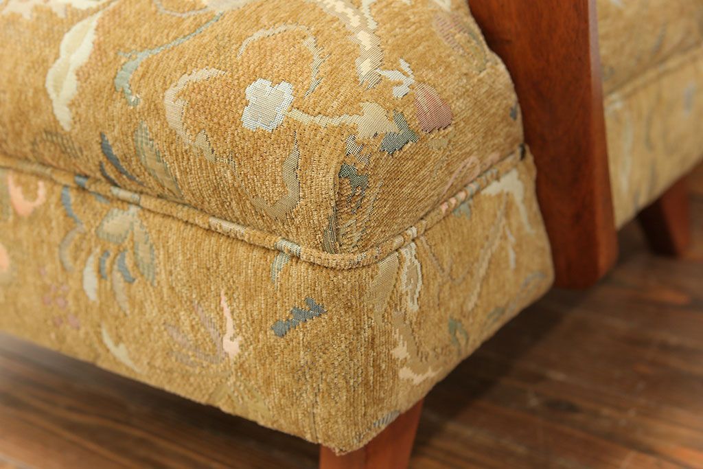 レトロ家具　昭和レトロ 1960〜70年代　かわいい一人掛けソファ(2)(椅子・アームチェア・イス)