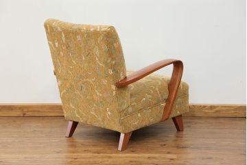 レトロ家具　昭和レトロ 1960〜70年代　かわいい一人掛けソファ(2)(椅子・アームチェア・イス)