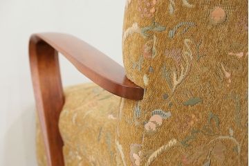 レトロ家具　昭和レトロ 1960〜70年代　かわいい一人掛けソファ(2)(椅子・アームチェア・イス)