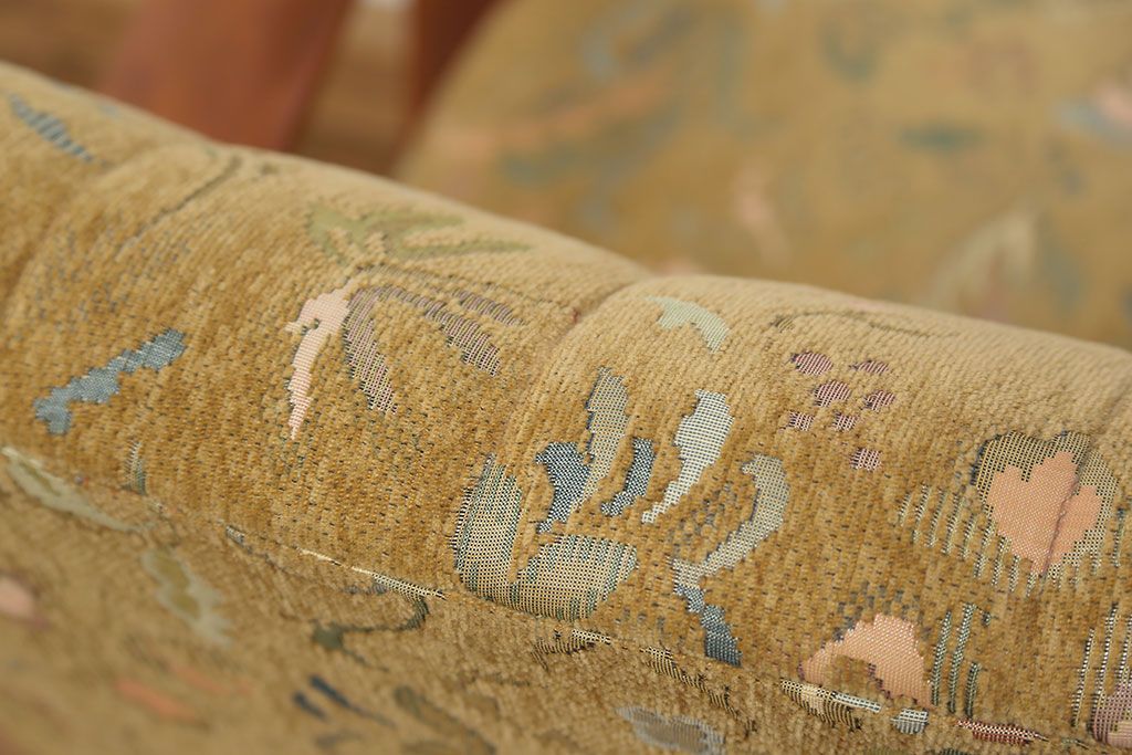 レトロ家具　昭和レトロ 1960〜70年代　かわいい一人掛けソファ(2)(椅子・アームチェア・イス)