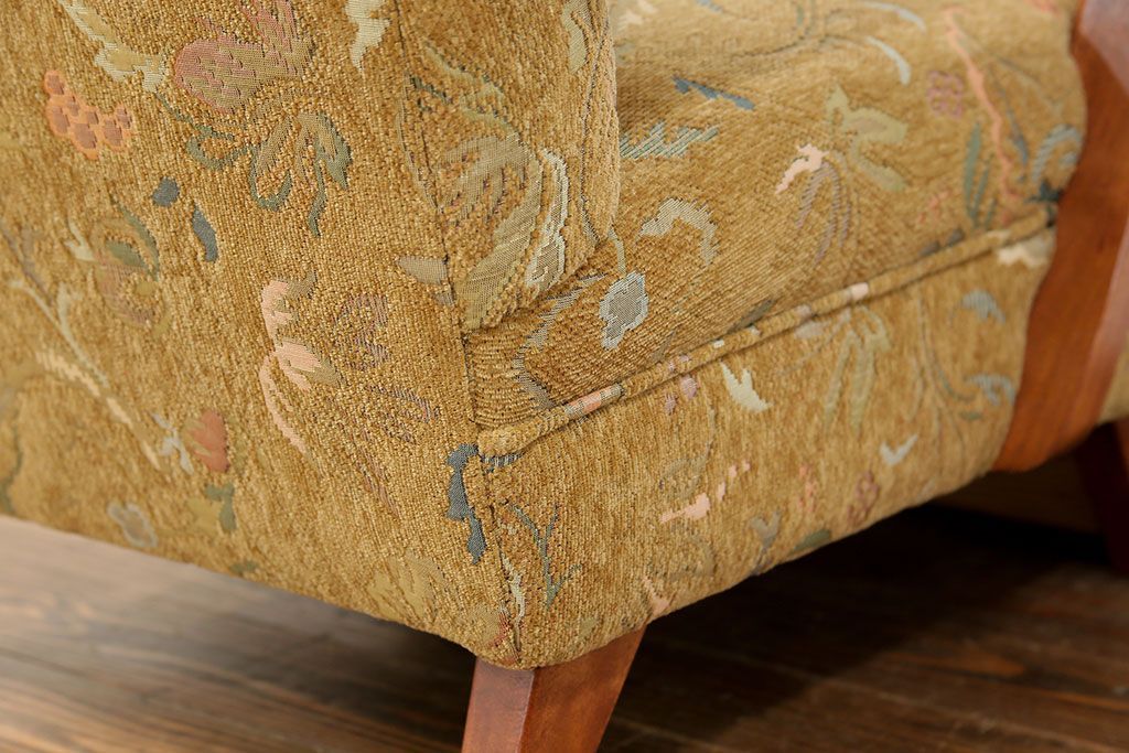 レトロ家具　昭和レトロ 1960〜70年代　かわいい一人掛けソファ(2)(椅子・アームチェア・イス)