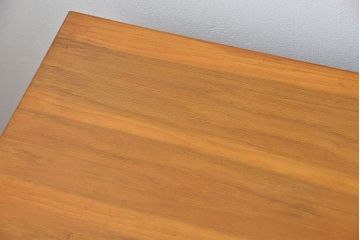 レトロ家具　昭和レトロ シンプルで使いやすいアンティーク両袖机(デスク)