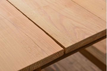 アンティーク家具　アンティークジャンクスタイル　使い込まれた無骨で重厚な作業台(テーブル)