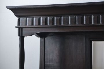 アンティーク家具 大正ロマン 希少品 バーカウンターキャビネット(収納棚、飾り棚、カップボード)