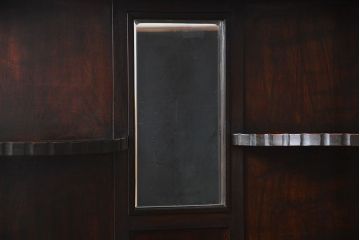 アンティーク家具 大正ロマン 希少品 バーカウンターキャビネット(収納棚、飾り棚、カップボード)