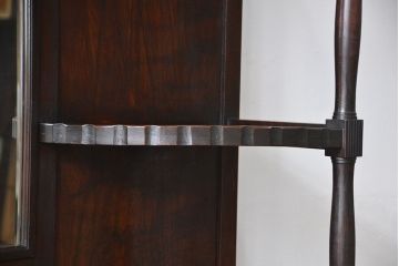 アンティーク家具 大正ロマン 希少品 バーカウンターキャビネット(収納棚、飾り棚、カップボード)