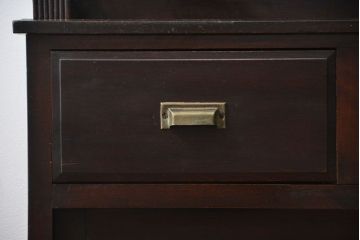 アンティーク家具 大正ロマン 希少品 バーカウンターキャビネット(収納棚、飾り棚、カップボード)