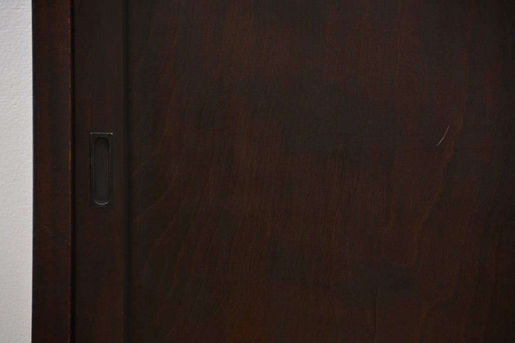 アンティーク家具 大正ロマン 希少品 バーカウンターキャビネット(収納棚、飾り棚、カップボード)