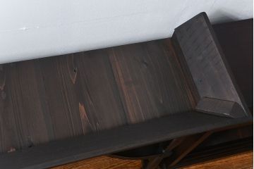 アンティーク家具 大正ロマン 希少品 バーカウンターキャビネット(収納棚、飾り棚、カップボード)
