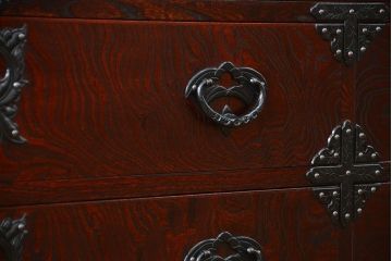 中古　伝統工芸品 岩谷堂箪笥　特大整理箪笥　定価約130万円(衣装箪笥、チェスト)