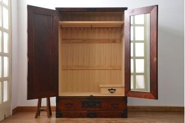 中古　伝統工芸 岩谷堂箪笥 ワードローブ　定価約60万円