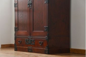中古　伝統工芸 岩谷堂箪笥 ワードローブ　定価約60万円