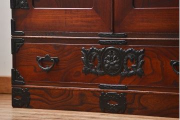 中古　伝統工芸 岩谷堂箪笥 ワードローブ　定価約60万円