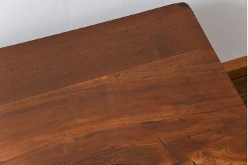 アンティーク家具　アンティーク 古い木のシンプルな作業台(テーブル、机)